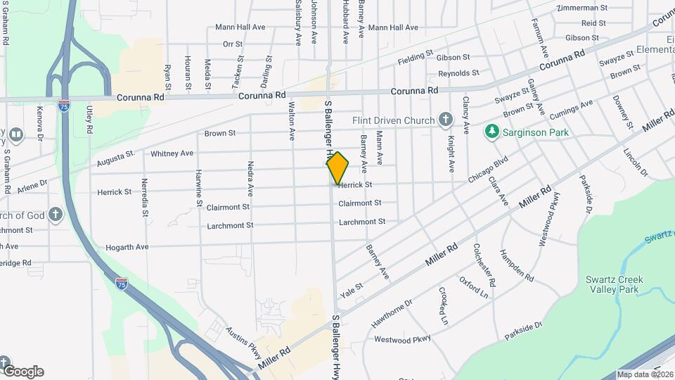 3517 Herrick St Map and Location Details