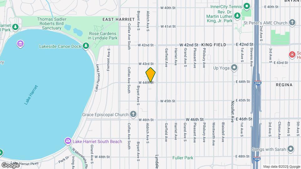 4401 Aldrich Ave S, Unit A Map and Location Details