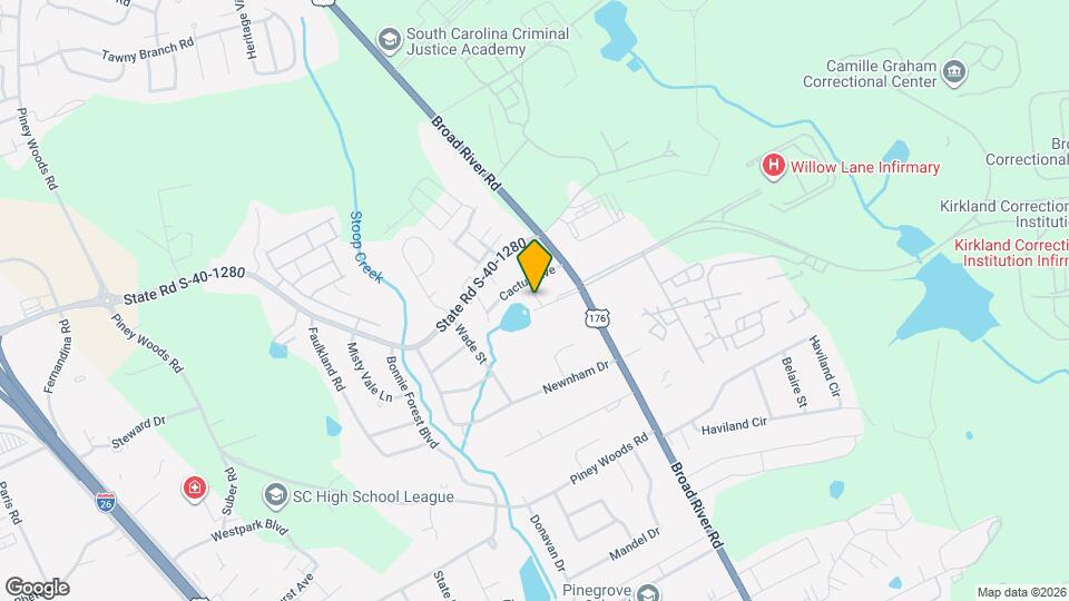 1217 Grove Park Ln Mapa y Detalles de la Ubicación