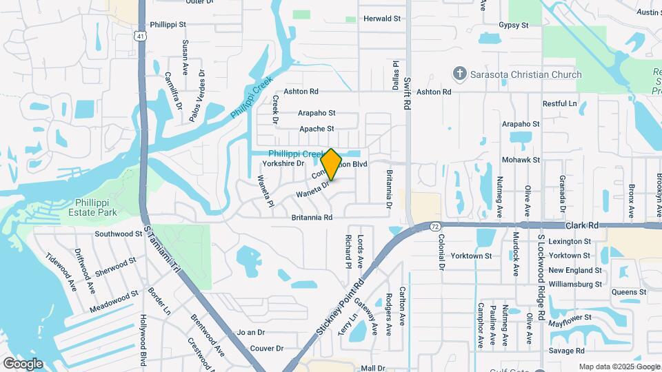 2528 Waneta Dr Map and Location Details