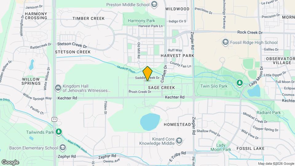 Desirable Sage Creek Living | Open Layout + Stunning Primary Suite Map and Location Details