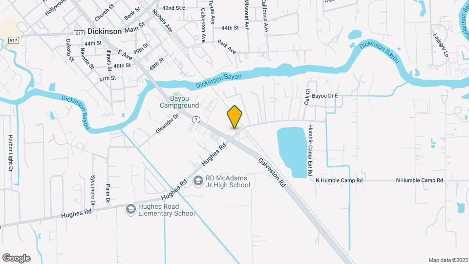 2705 Hughes Rd Map and Location Details