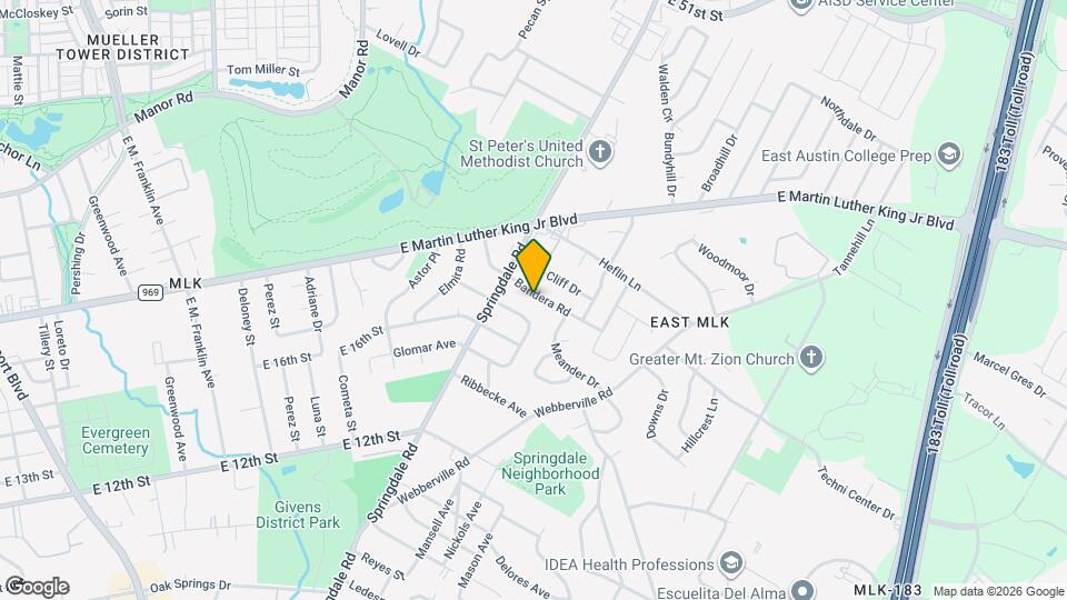 4701 Bandera Rd Map and Location Details