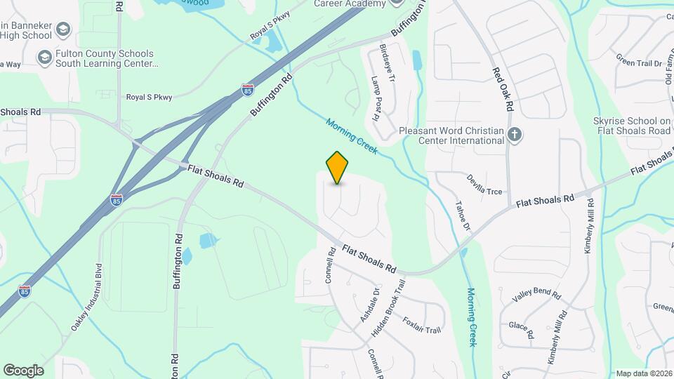6373 Flat Rock Ln Map and Location Details
