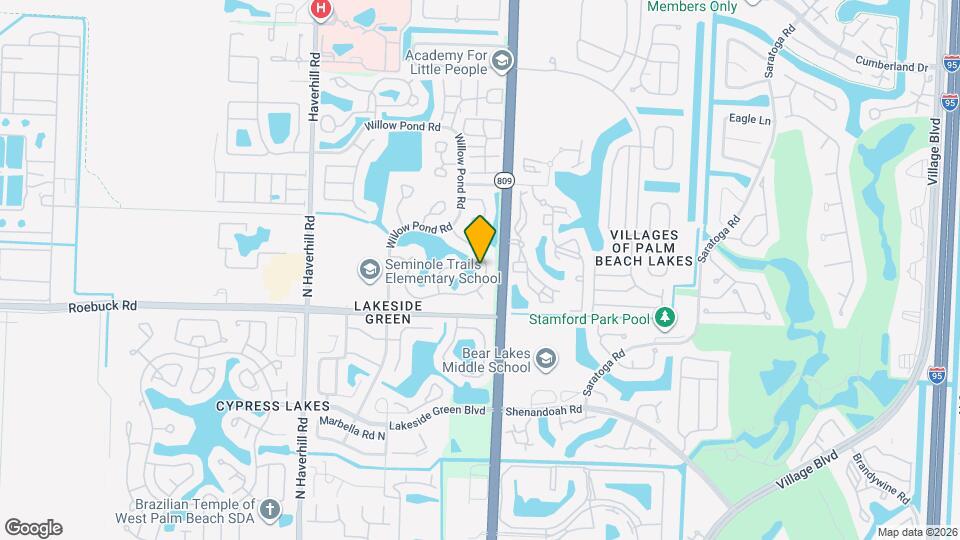 4567 Brook Dr Map and Location Details