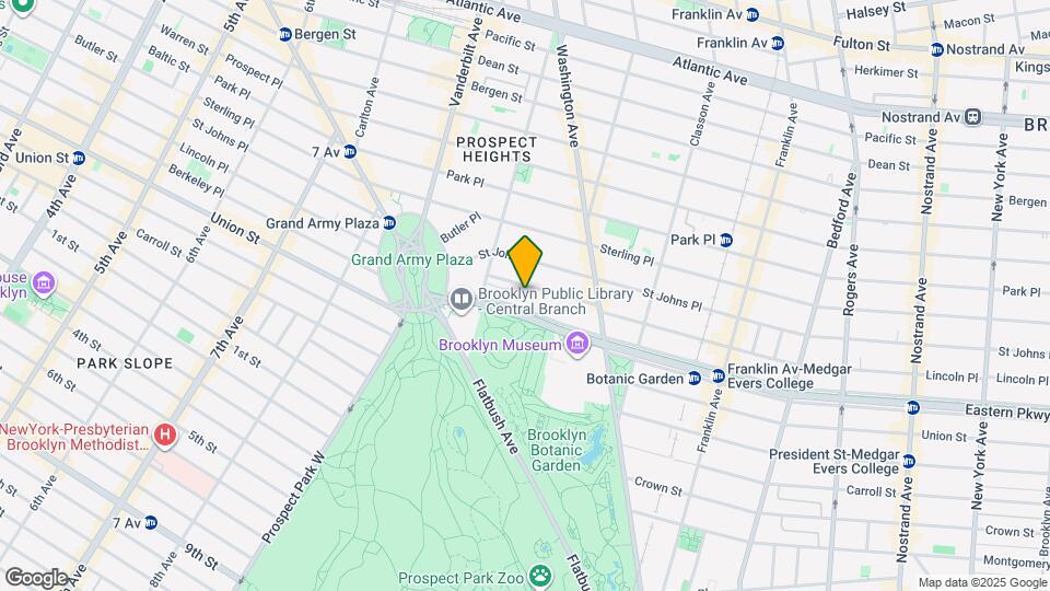 The Martha Washington Map and Location Details