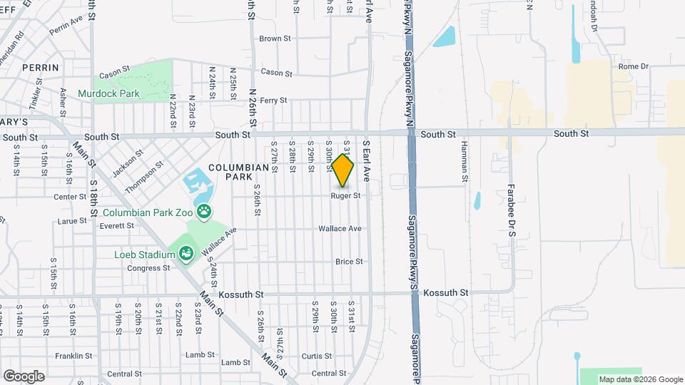 138 S 31st St Map and Location Details