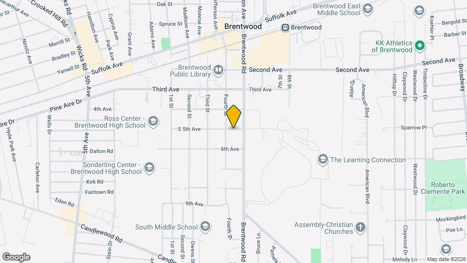 36 S 5th Ave Map and Location Details