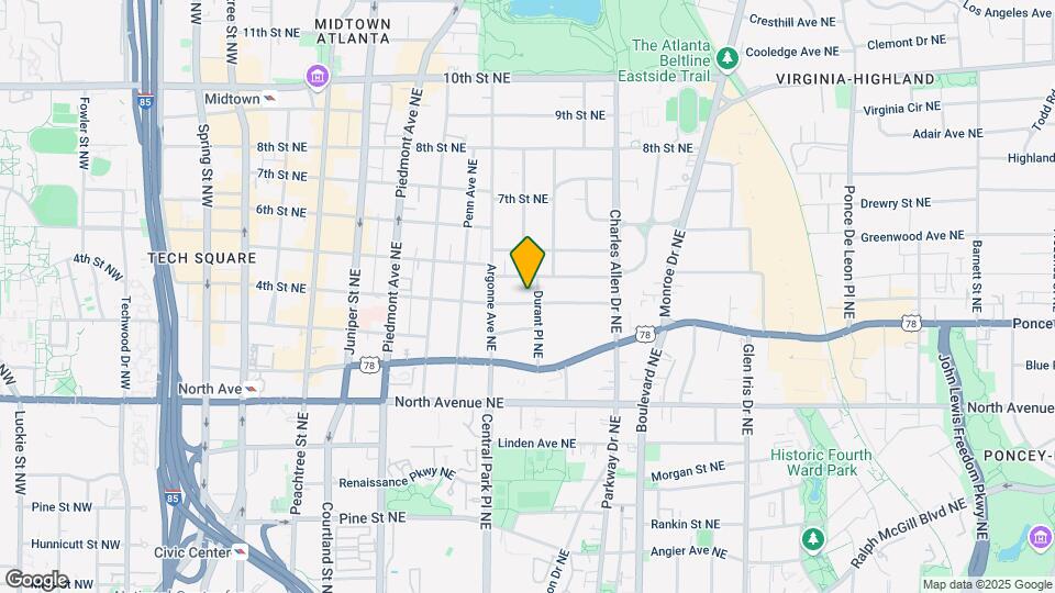 336 4th St NE Map and Location Details