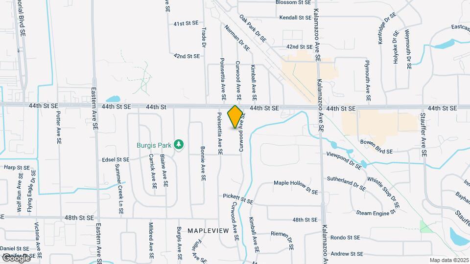 4457 Curwood Ave SE Map and Location Details