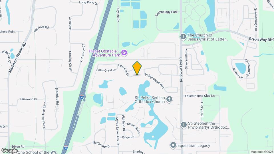 1881 Pine Bay Dr Map and Location Details