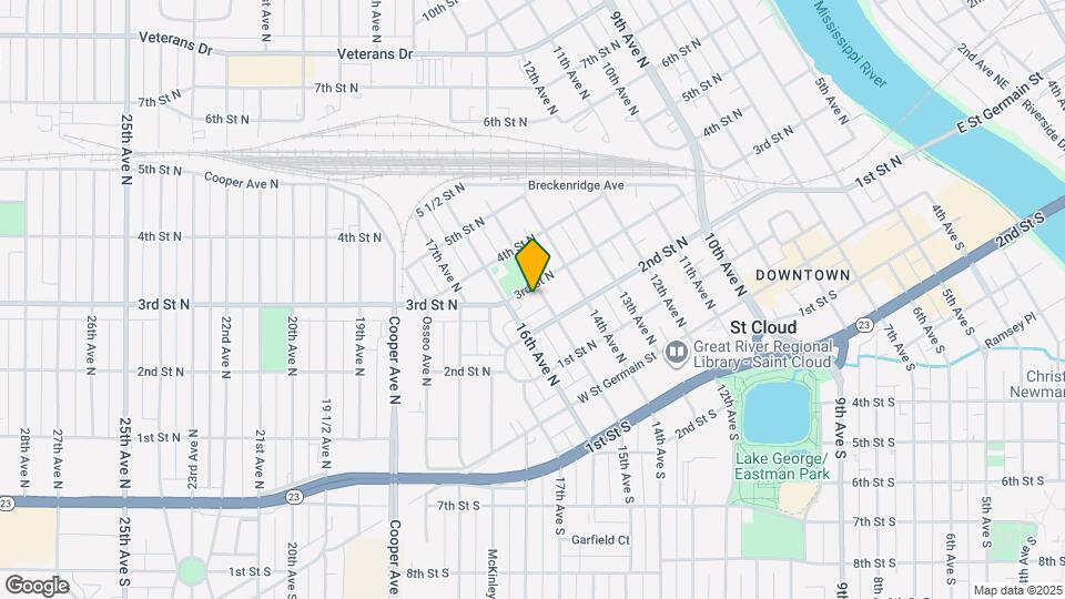 225 15th Ave N Map and Location Details