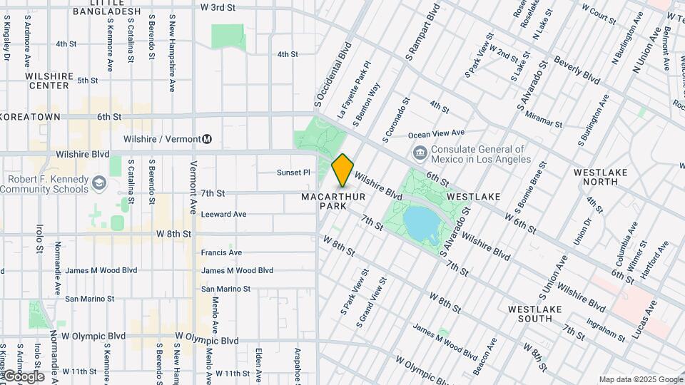 676 S. Rampart Blvd. Map and Location Details