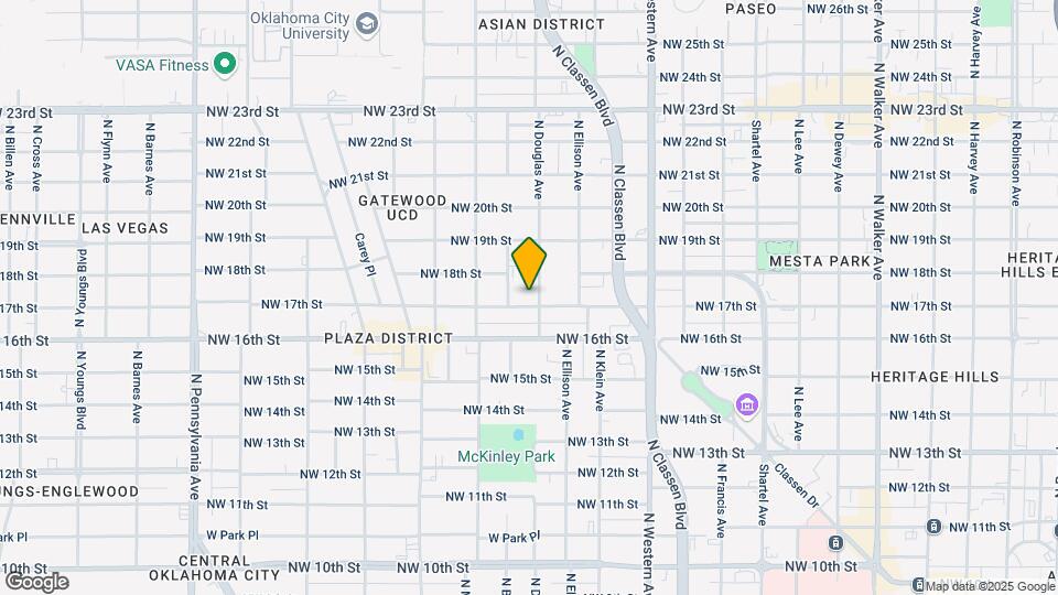 1405-1407 NW 17th Mapa y Detalles de la Ubicación