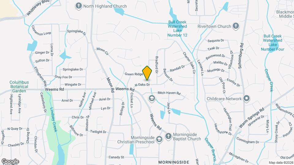 6503 Horner Dr Map and Location Details