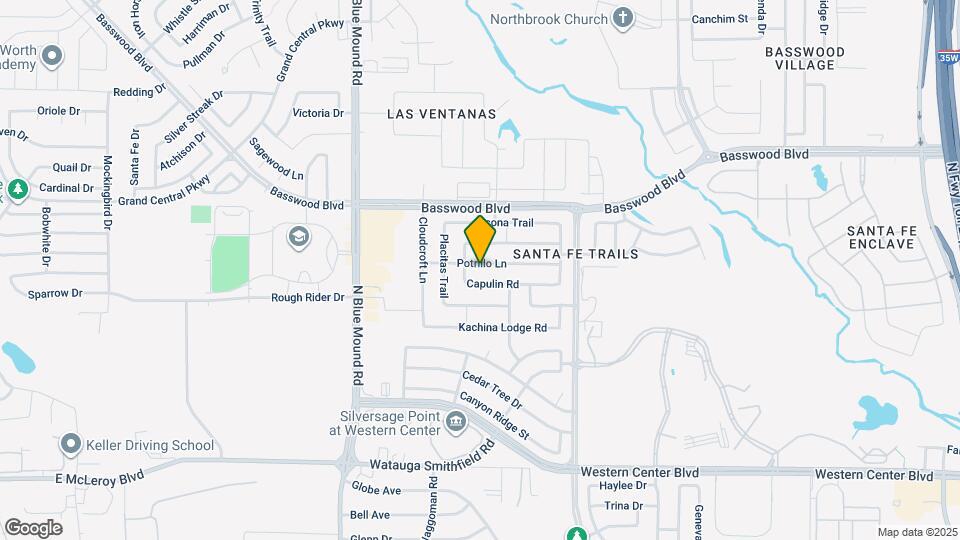 1812 Potrillo Ln Map and Location Details