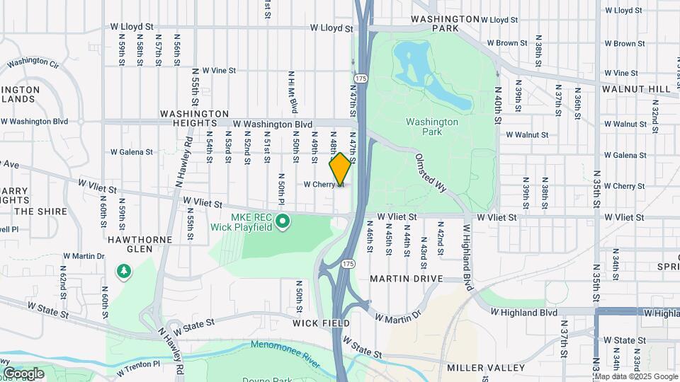 1444 N 48th St Map and Location Details