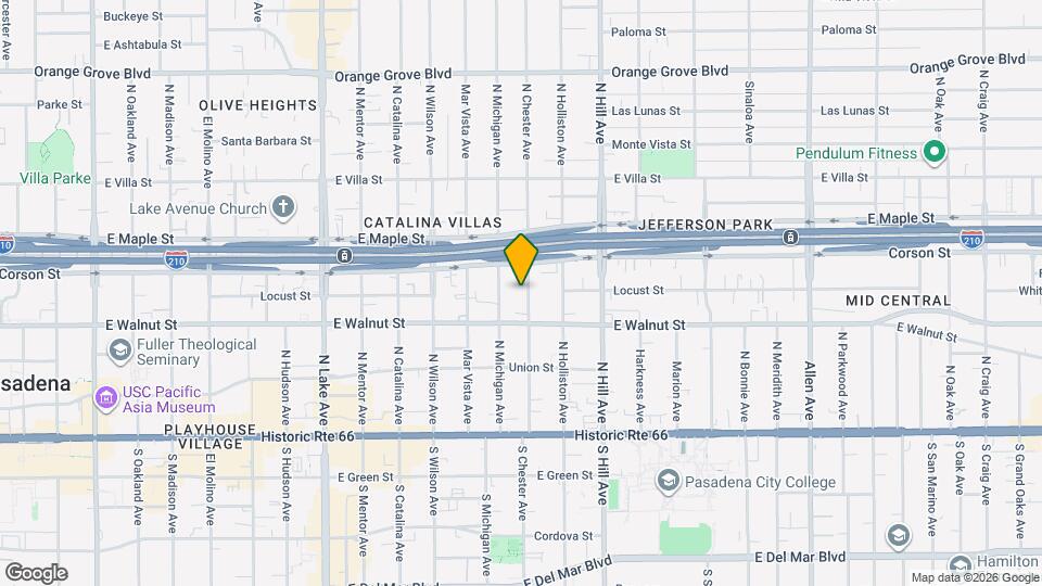 259 N Chester Ave, Unit 1 Mapa y Detalles de la Ubicación