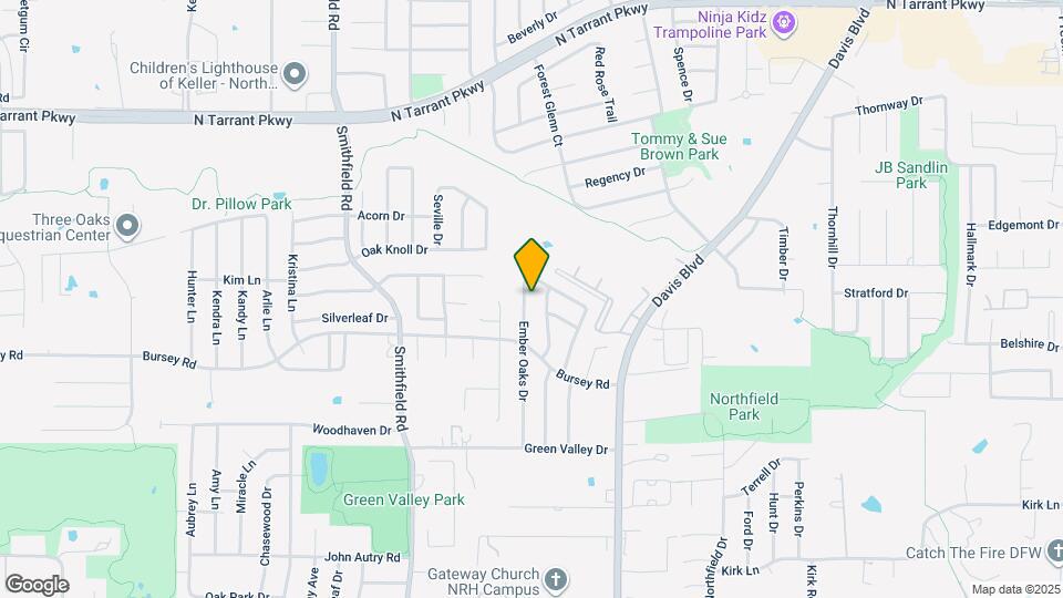 7924 Ember Oaks Dr Map and Location Details
