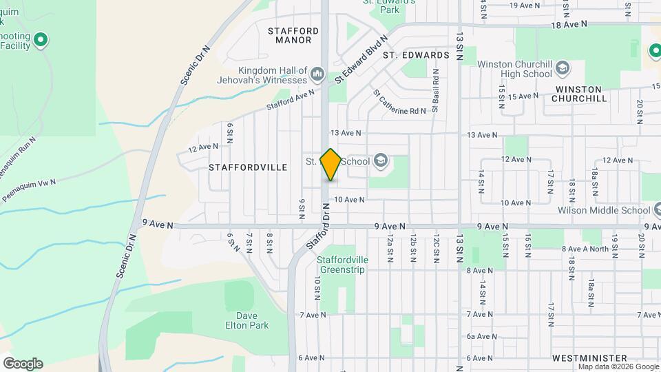 Updated Lower Level 2 Bedroom Suite with Storage Map and Location Details