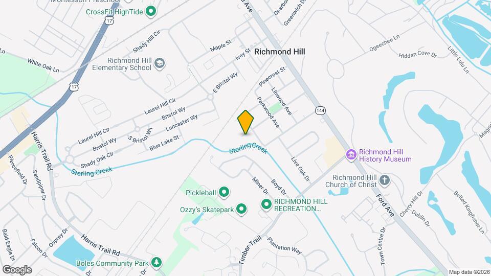 385 Magnolia St Map and Location Details