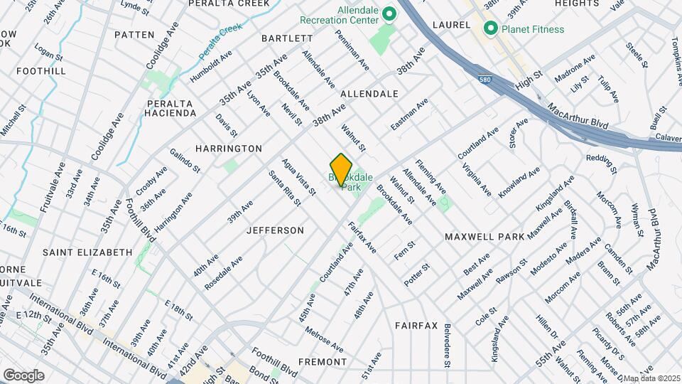 4100 Lyon Ave Mapa y Detalles de la Ubicación