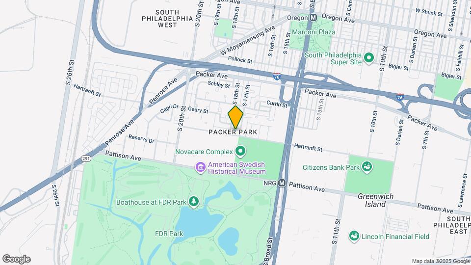 1709 Hartranft St Map and Location Details