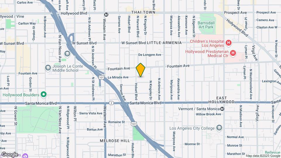 5241 Lexington Ave Map and Location Details