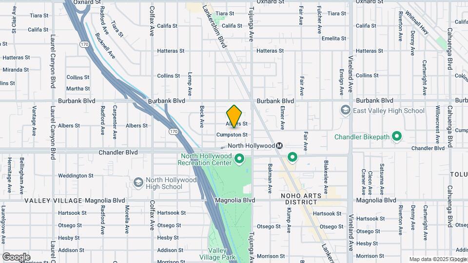 11447 Cumpston St Map and Location Details
