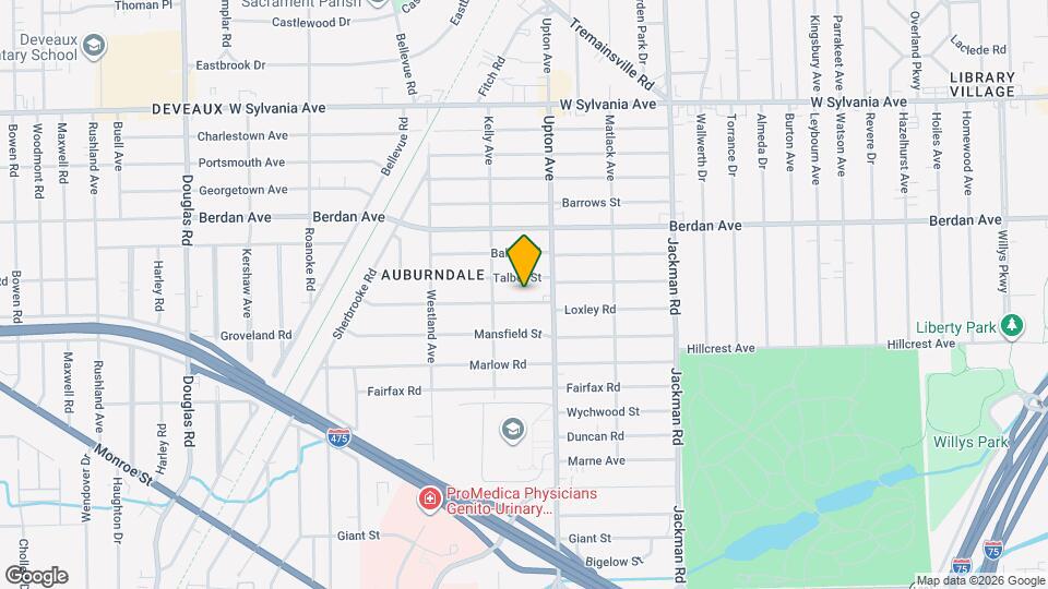 1930 Loxley Rd Map and Location Details