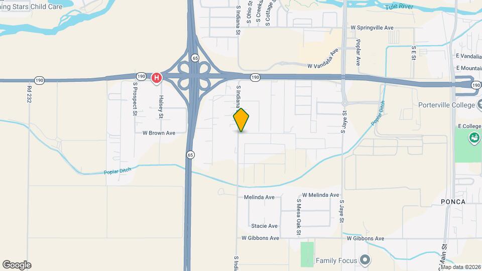 799 W Brown Ave Map and Location Details