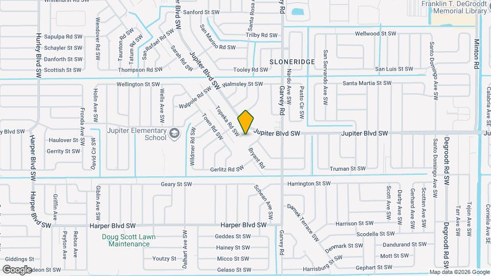 594 Topeka Rd SW Map and Location Details