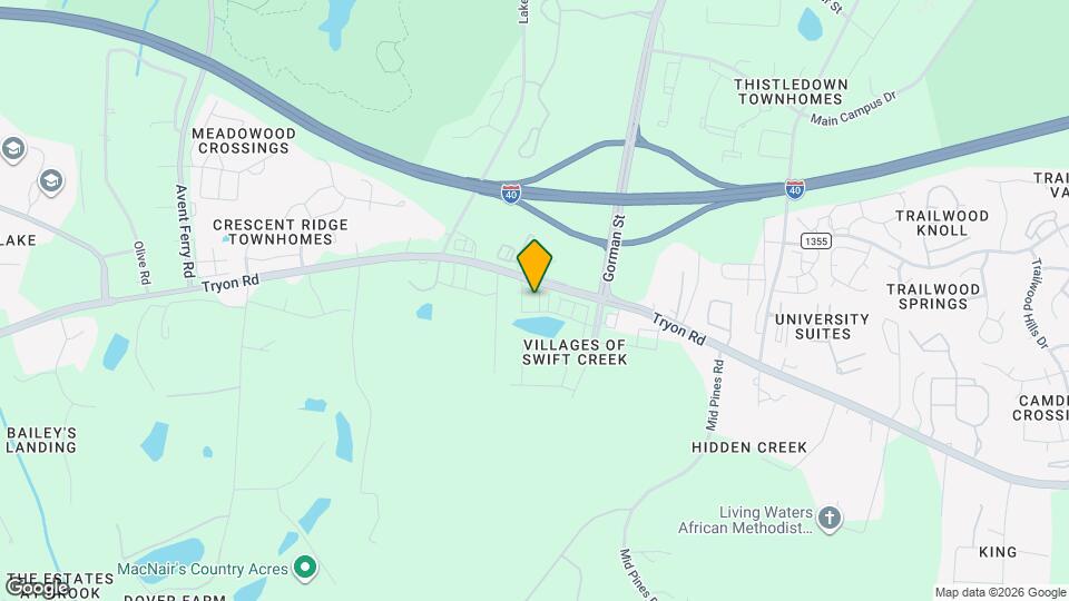 2816 Piedmont River Way Map and Location Details