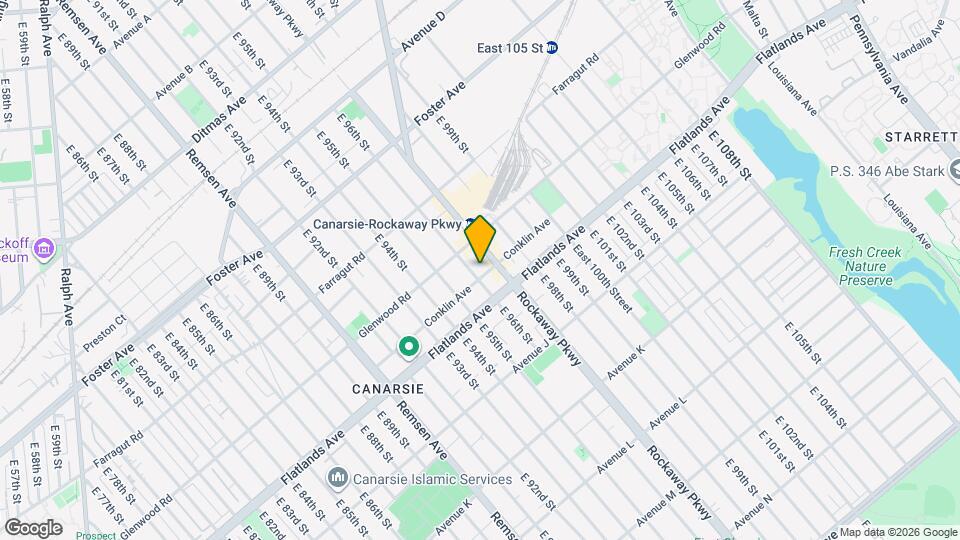 181 Conklin Ave Map and Location Details