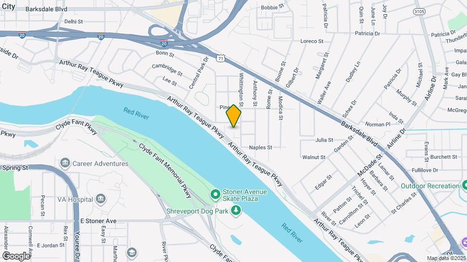 2129 Ford St Map and Location Details