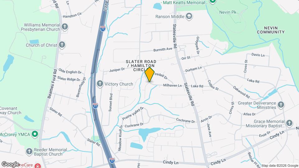 2736 Daffodil Dr Mapa y Detalles de la Ubicación