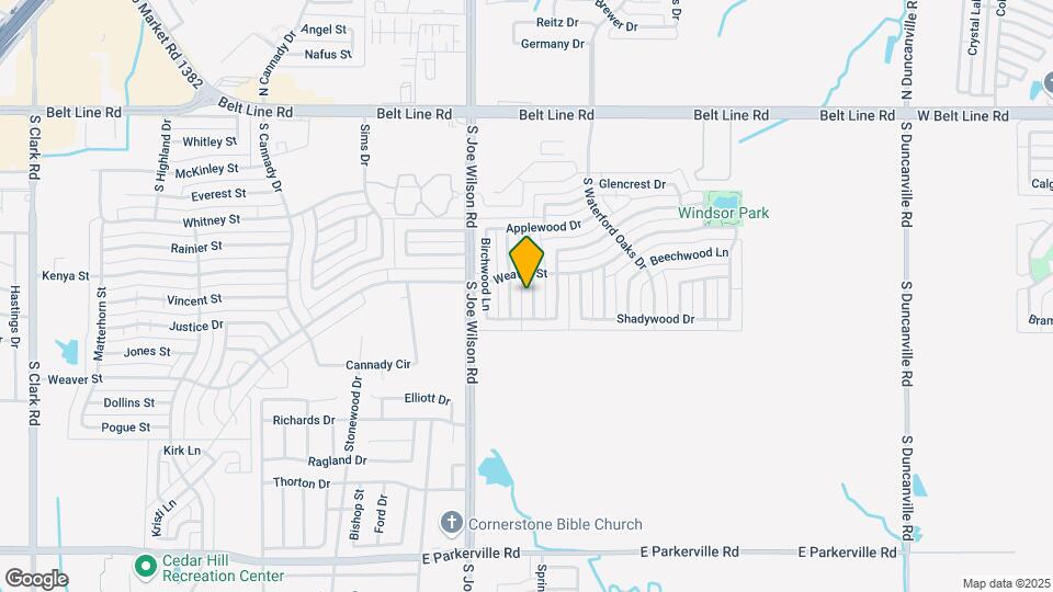 313 Wedgewood Ln Map and Location Details