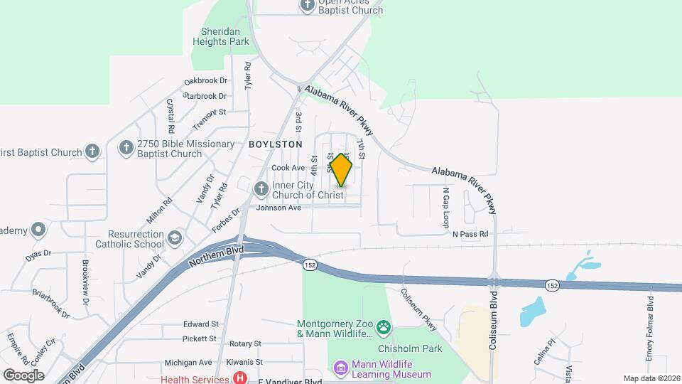 603 6th St Map and Location Details