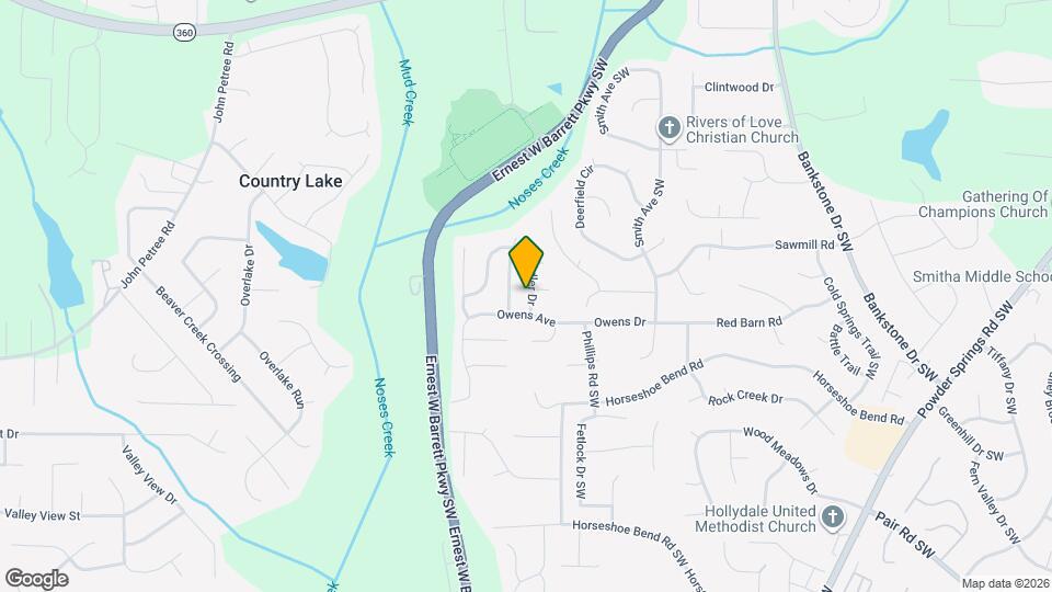 2694 Candler Dr Mapa y Detalles de la Ubicación