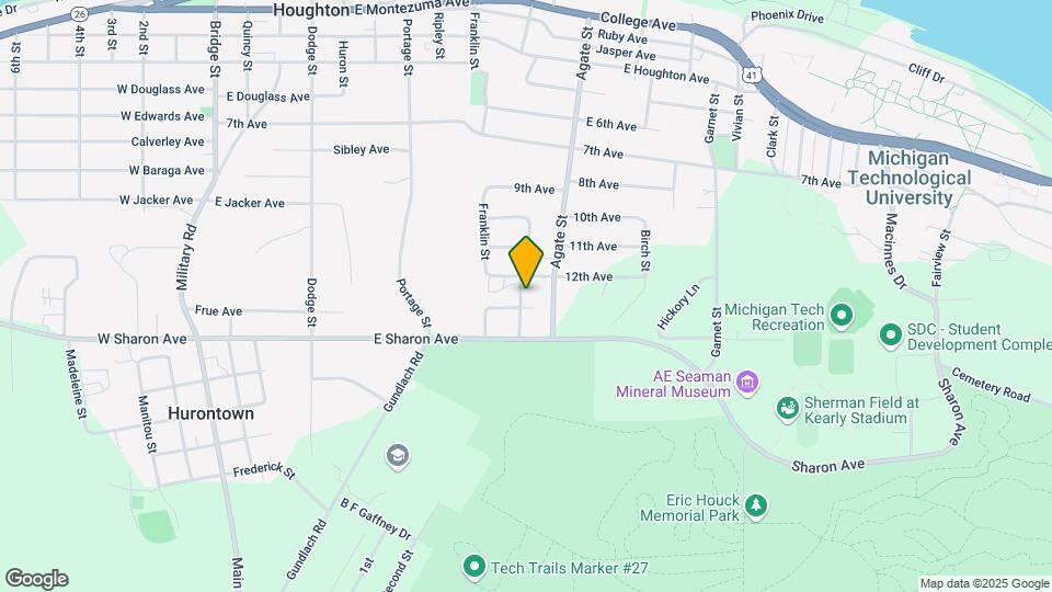 1209 Diamond St Map and Location Details