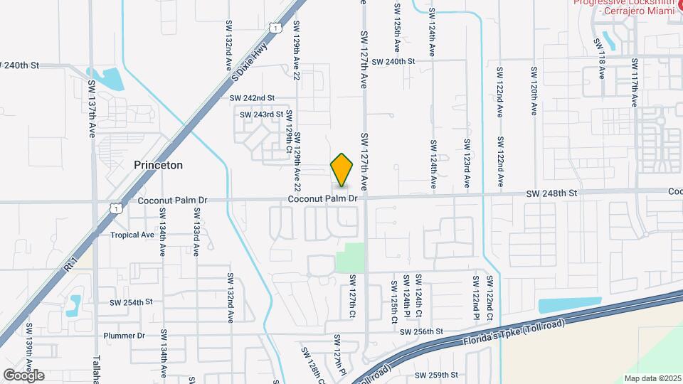12766 SW 248th St Mapa y Detalles de la Ubicación