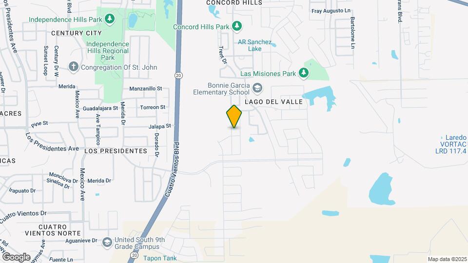 1525 Cozumel Dr Map and Location Details