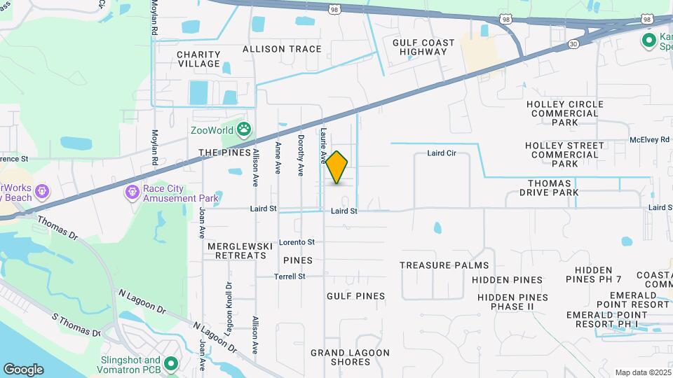 8631 Marlin Pl Map and Location Details