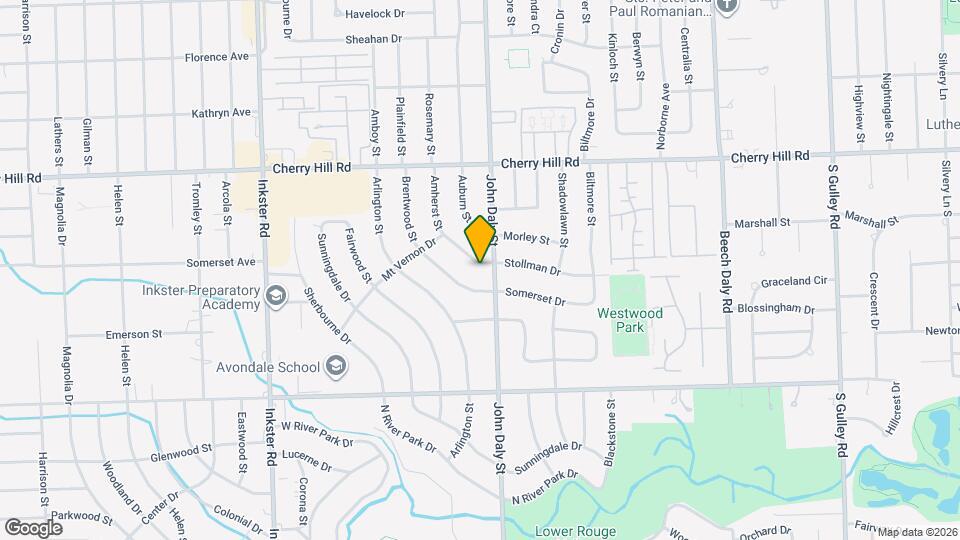 386 Amherst St Map and Location Details