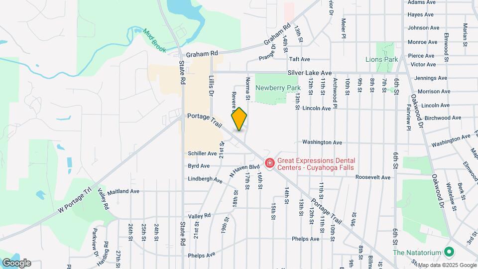 1737 Portage Trl, Unit 1 Map and Location Details