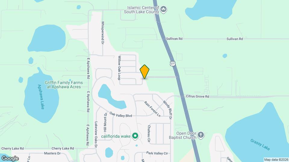 2014 Southern Oak Loop Map and Location Details