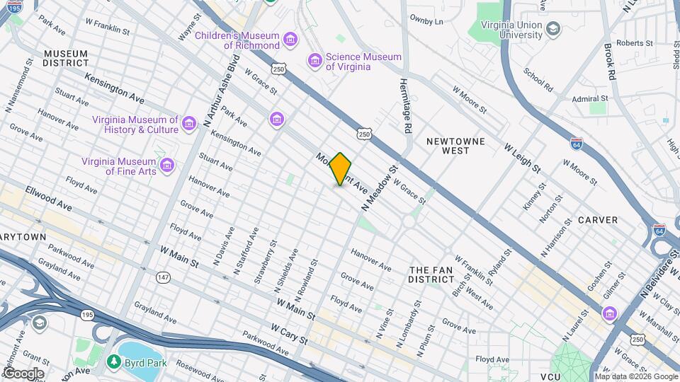 2036-2038 Park Ave Map and Location Details