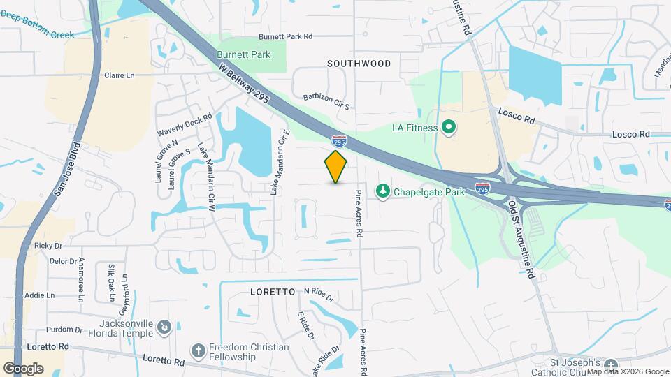 3664 Jamestown Ln Map and Location Details