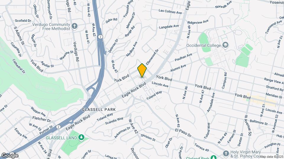 4331 Eagle Rock Blvd Map and Location Details