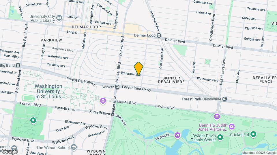 6110 Waterman Blvd, Unit First Floor Map and Location Details
